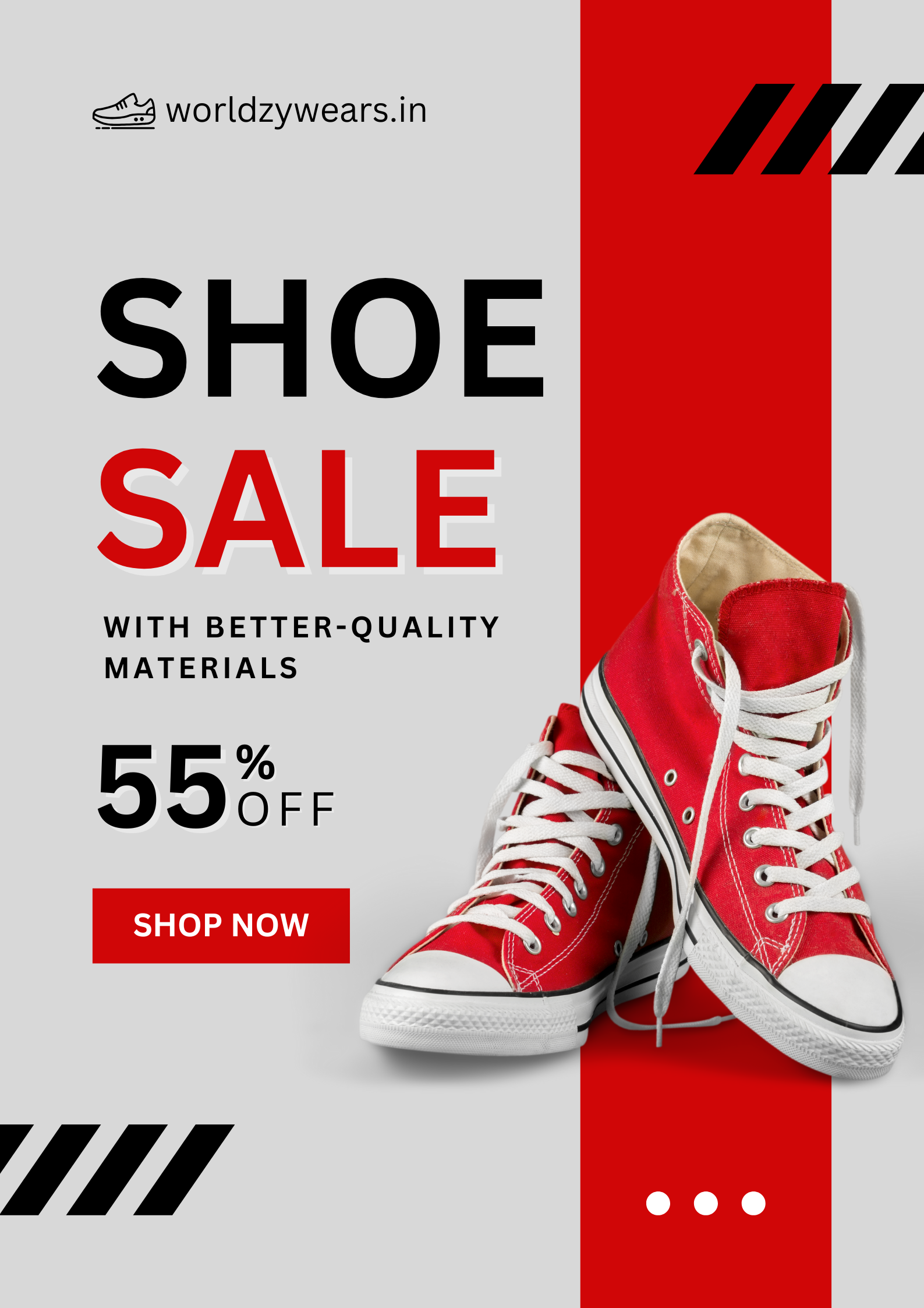 Black Red Shoes New Arrival Poster 3