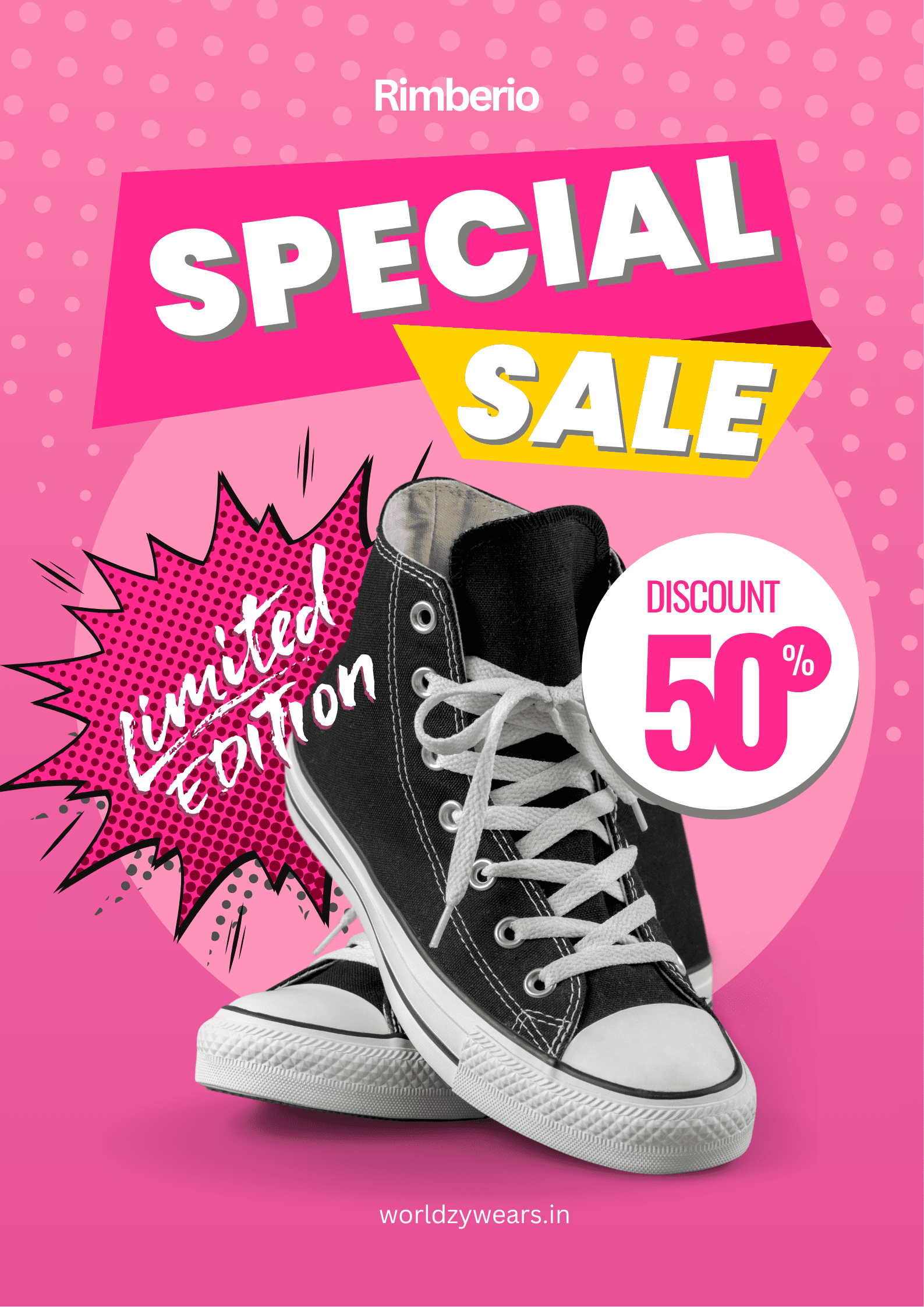 Black Red Shoes New Arrival Poster 4